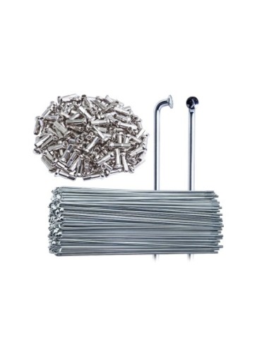 Spokes Stainless Steel 12g 194mm Nipples/16mm...